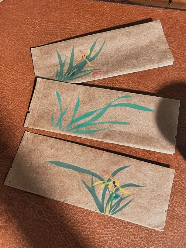 正岩九龙窠 纯种北斗大红袍｜手绘牛皮纸 8g✖️2泡 岩茶纯料 1盒