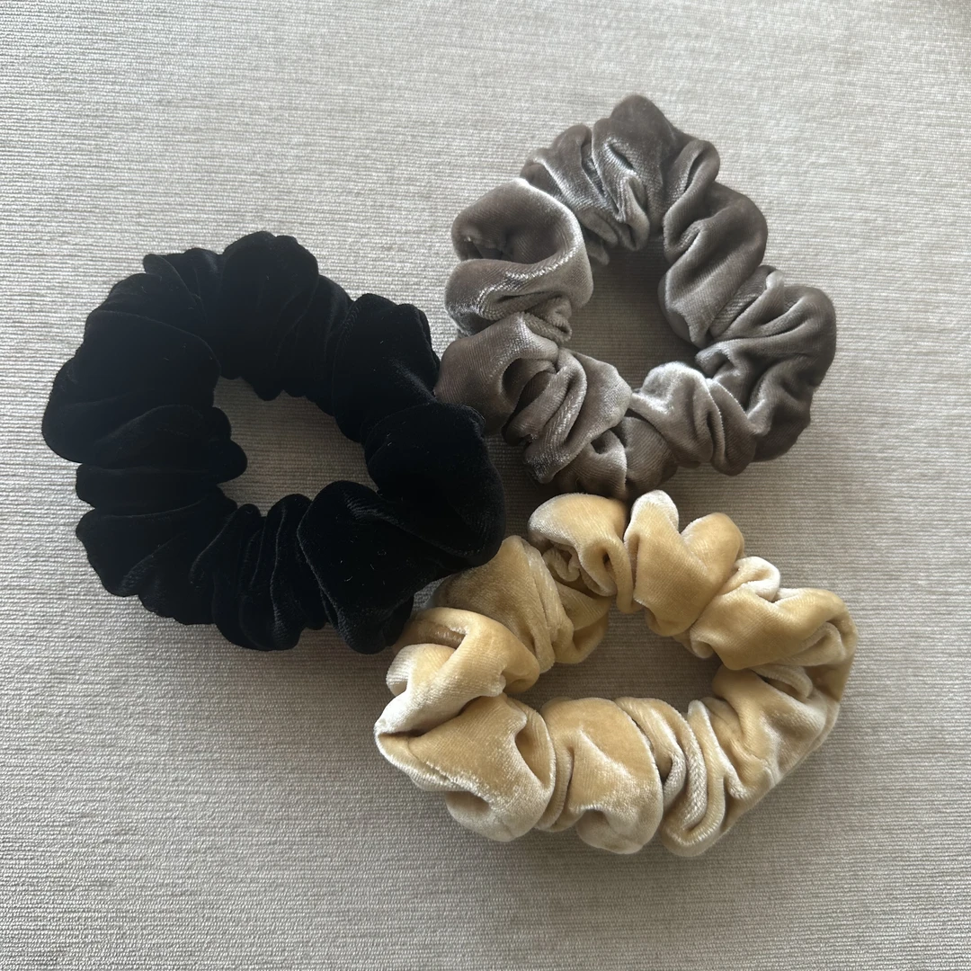 （颜色随机发）100桑蚕丝大肠圈气质时尚简约