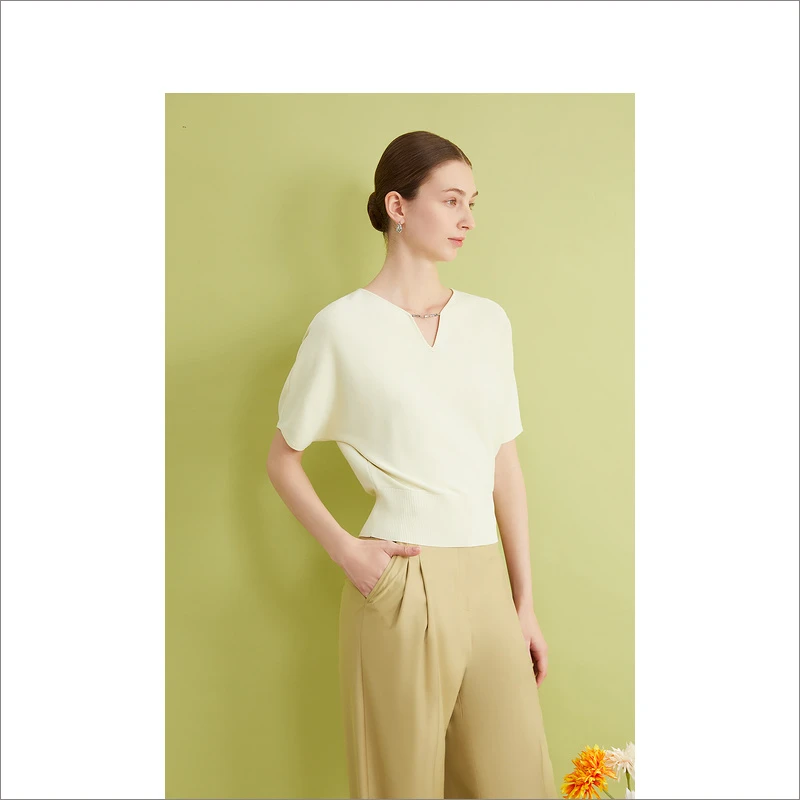 YINER音儿线上专选2024夏季毛针织衫8C64206116