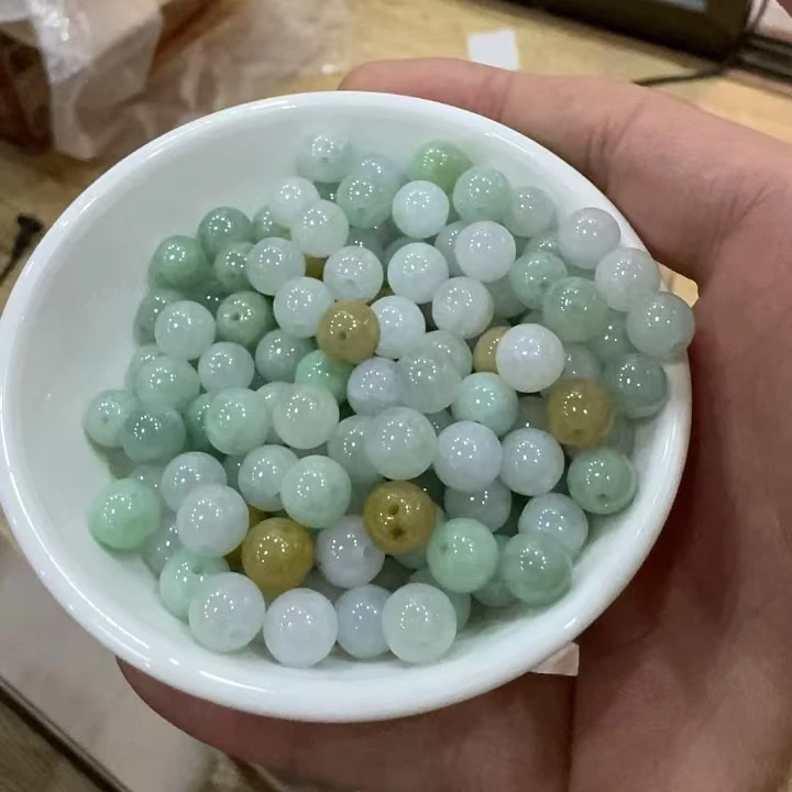 翡翠7mm单珠 多样性发其一