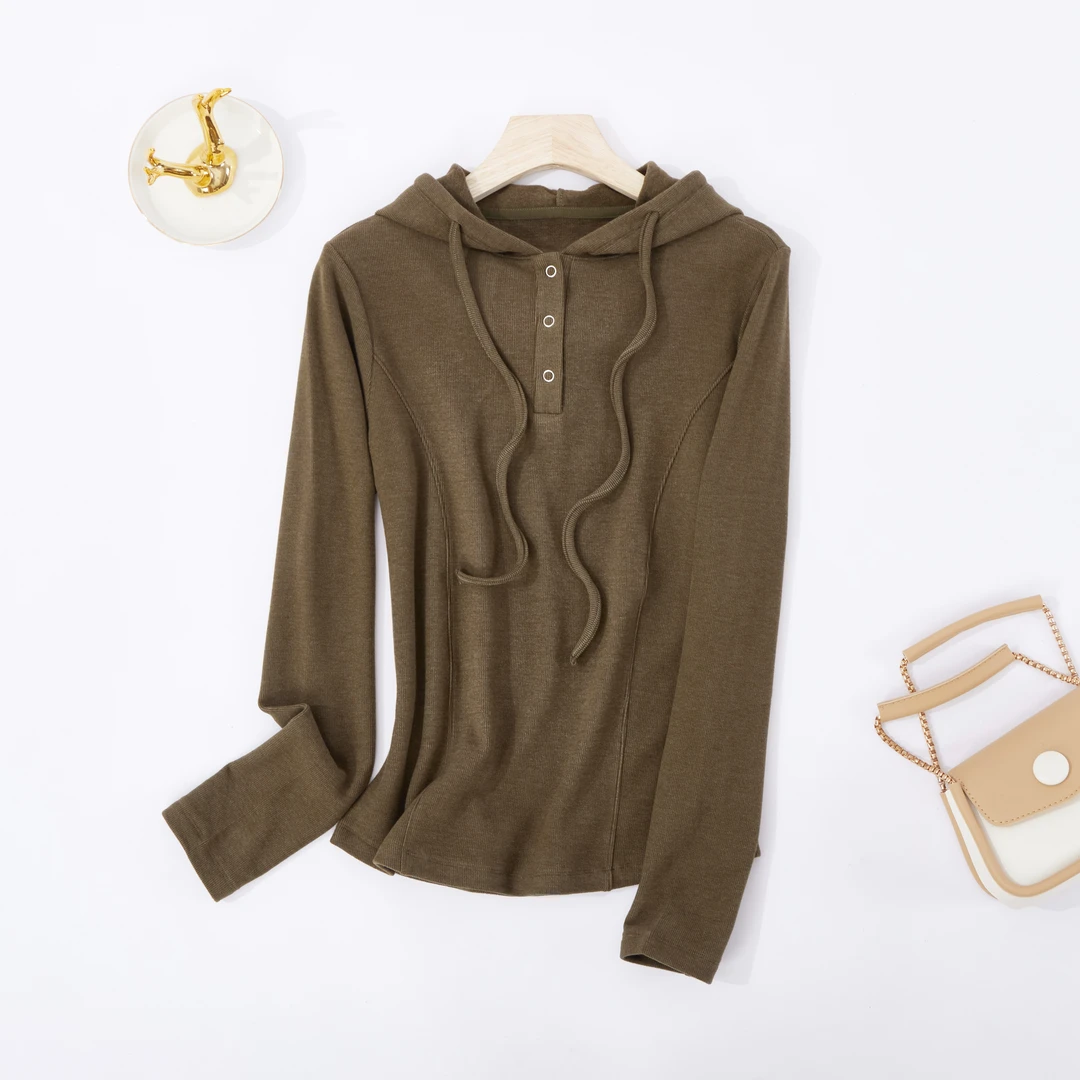 女款休闲德绒打底帽13-297