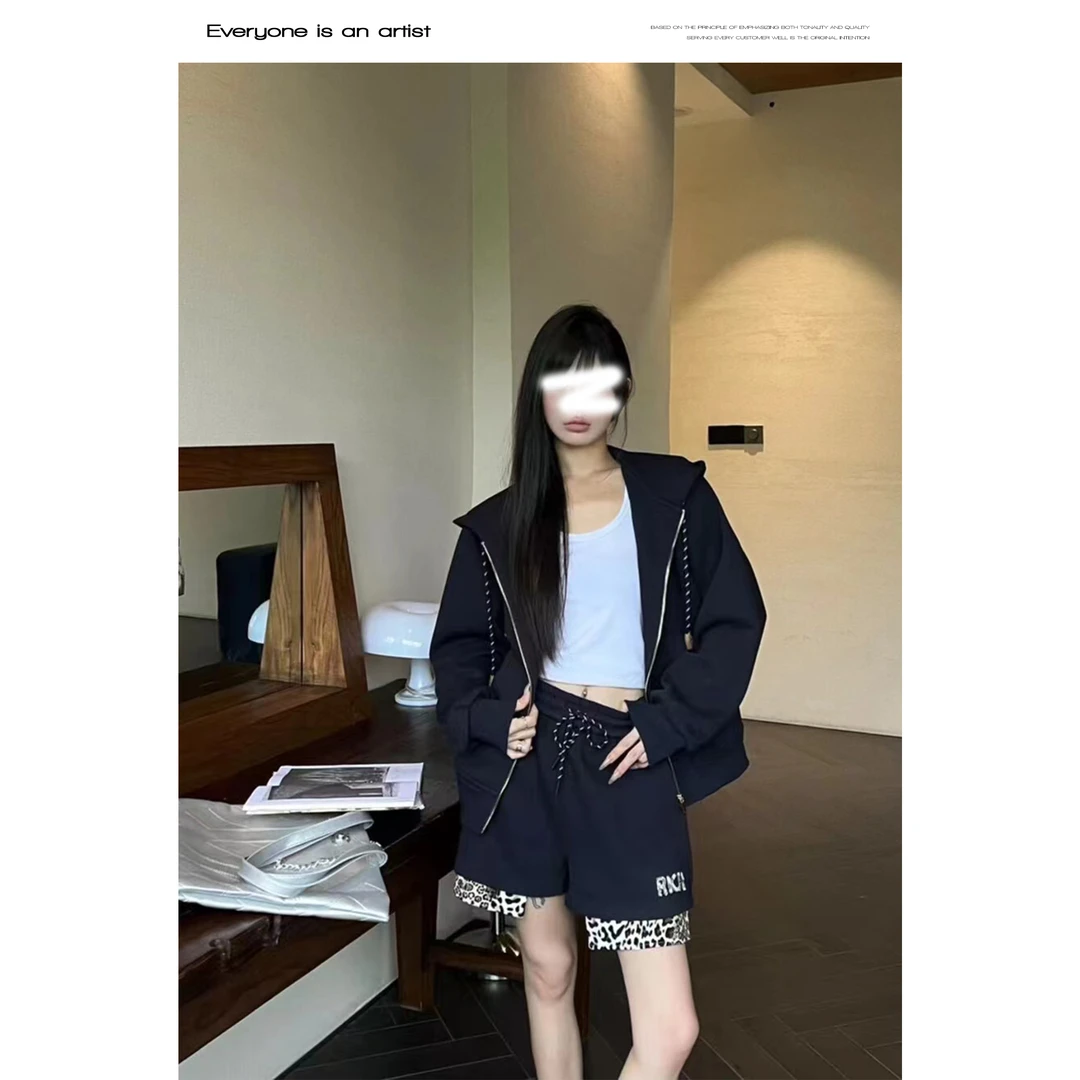 87957-1宽松连帽卫衣