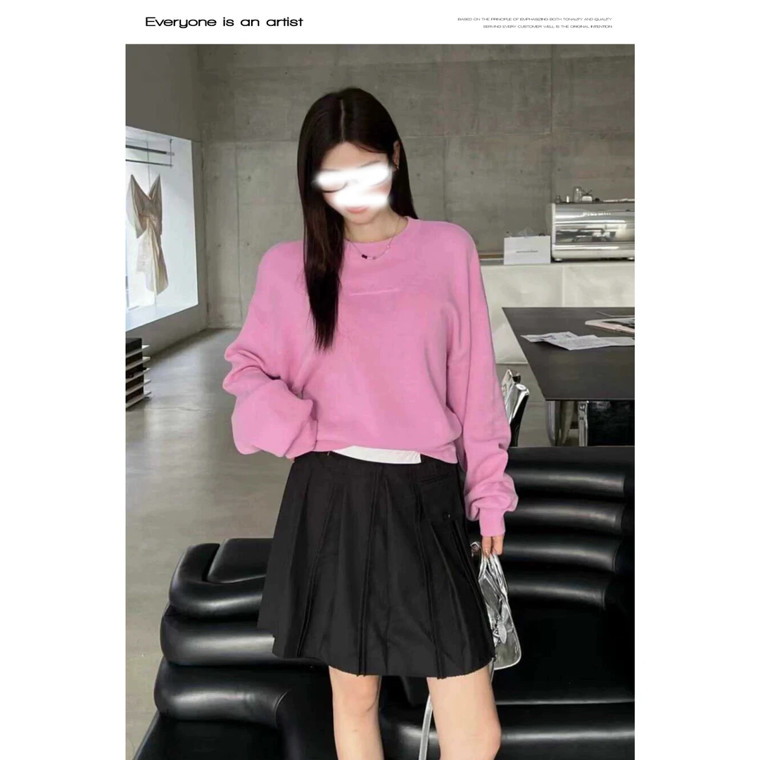 53715针织上衣短款遮肉显瘦保暖内搭