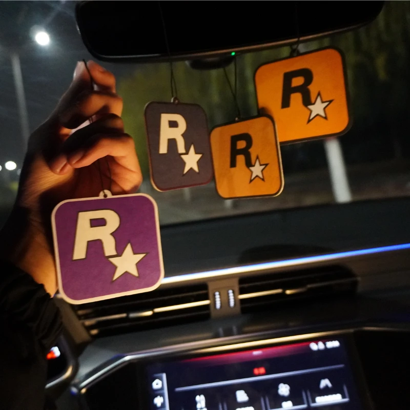 车载持久香熏香氛片车内除异味香薰挂件持久发香车载挂件香薰片