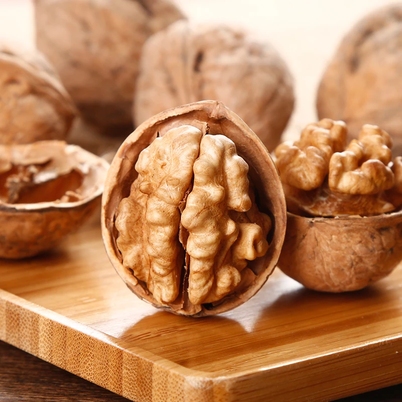 新疆纸皮核桃2023新货阿克苏185纸皮薄皮核桃5斤3斤2斤原味生核桃