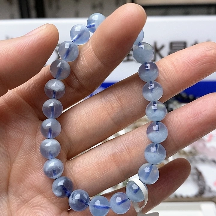 海蓝宝石手链未镶嵌海蓝宝88