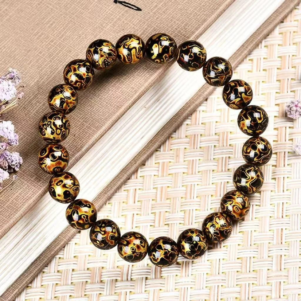 大漆珠螺钿0.8mm手串国风手串