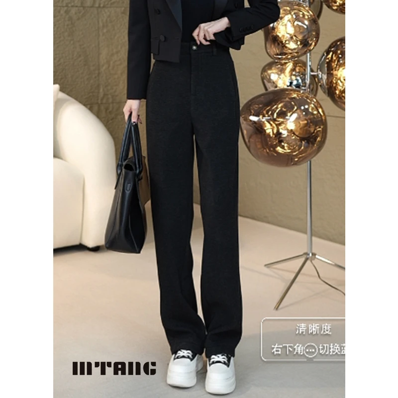 【品味在线】MTANG蜜糖加绒女士新款裤子058（4店）