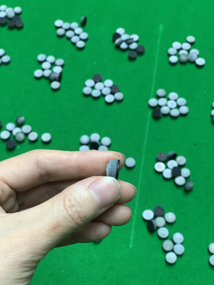 台球杆私人订制无注胶压制皮头！拍一发三