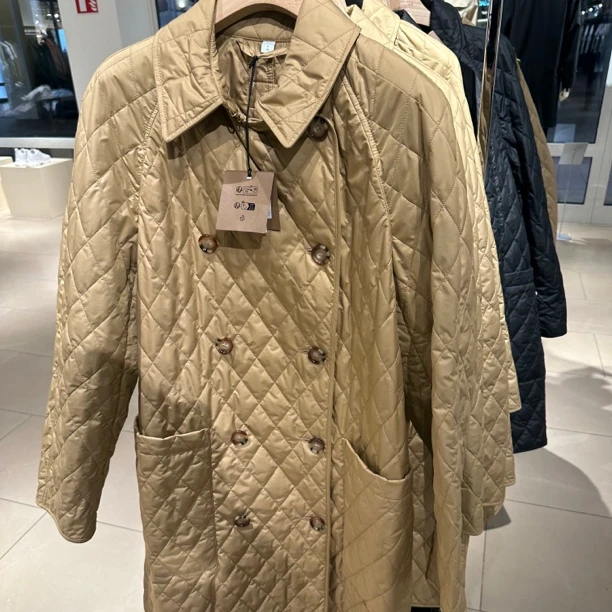 BURBERRY/博柏利 巴宝莉长款棉服时尚休闲