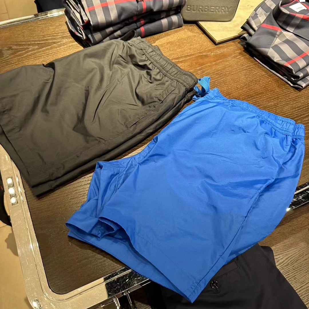 【奥地利直邮】BURBERRY/博柏利 男士纯色短裤简约潮流百搭夏季