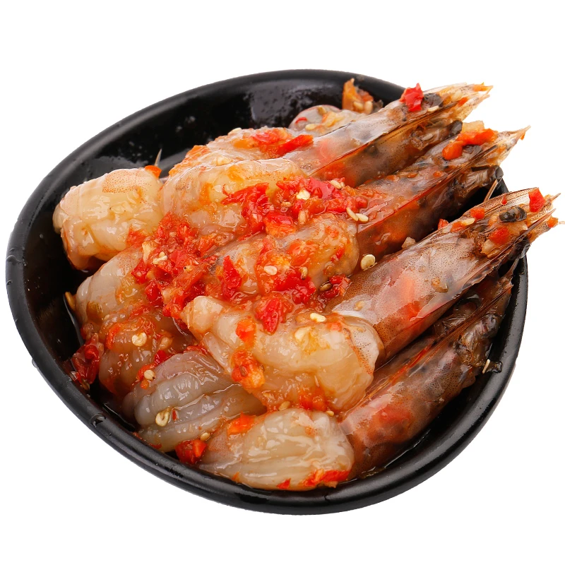 船小二无皮泰式虾脱皮虾（10只/罐）生食甜辣泰式虾300g冷冻营养