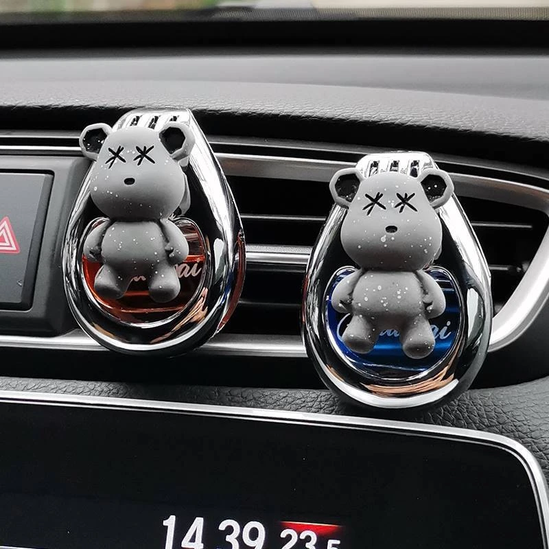 车载香水汽车香薰车用空调出风口装饰车内饰品摆件持久淡香除异