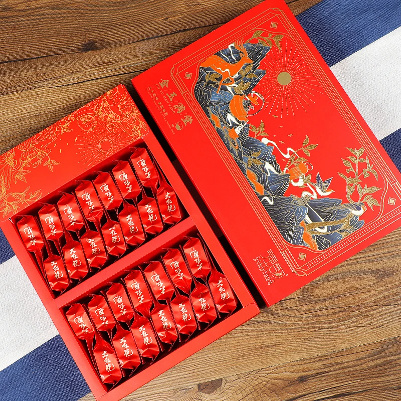 福建大红袍传承经典岩韵好茶耐泡高山乌龙茶花香茶叶礼盒装255克