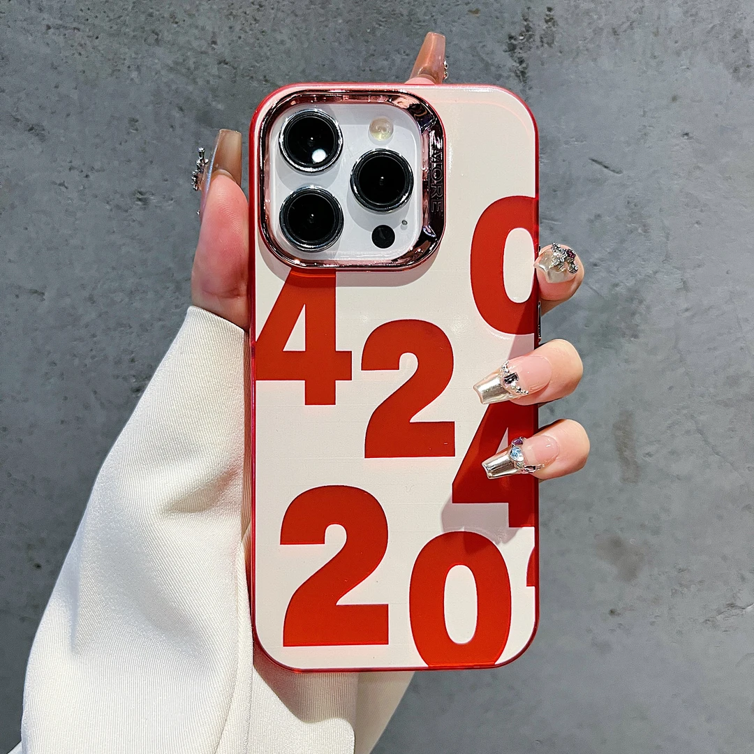 磨砂彩银镜头框适用苹果15/iPhone14手机壳13promax防摔12Pro爆款