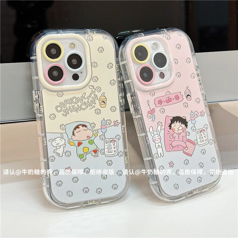 镜面奶油壳适用苹果16/iPhone/华为荣耀/OPPO/VIVO/小米手机壳潮