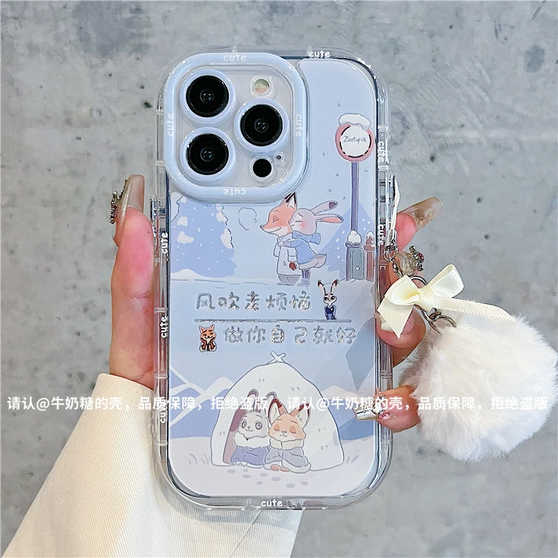 羽纱奶油壳适用苹果16/iPhone/华为荣耀/OPPO/VIVO/小米/手机壳潮