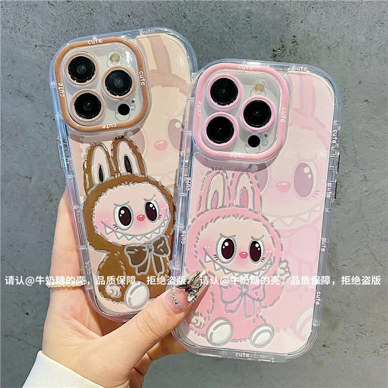 羽纱奶油壳适用苹果16iPhone/华为荣耀/OPPO/VIVO/小米手机壳防摔