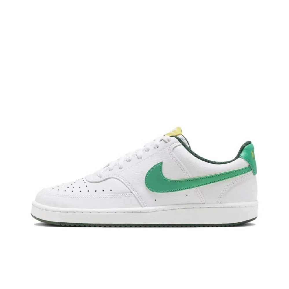 耐克/Nike COURT VISION 女子低帮白绿 休闲板鞋 FN3447-131