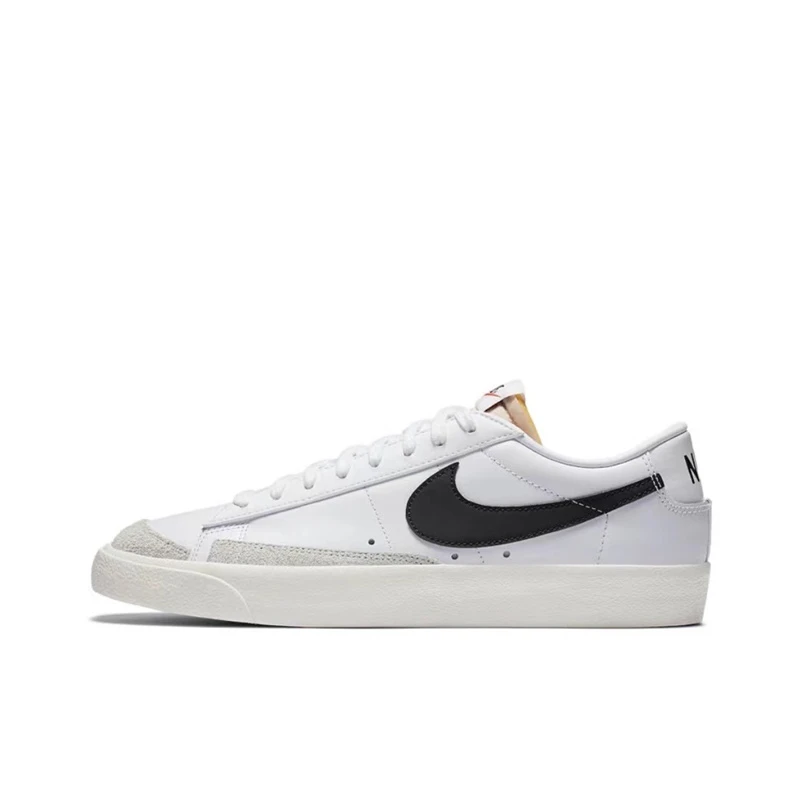 Nike耐克 BLAZER LOW '77 VNTG 男款白黑休闲 板鞋 DA6364-101
