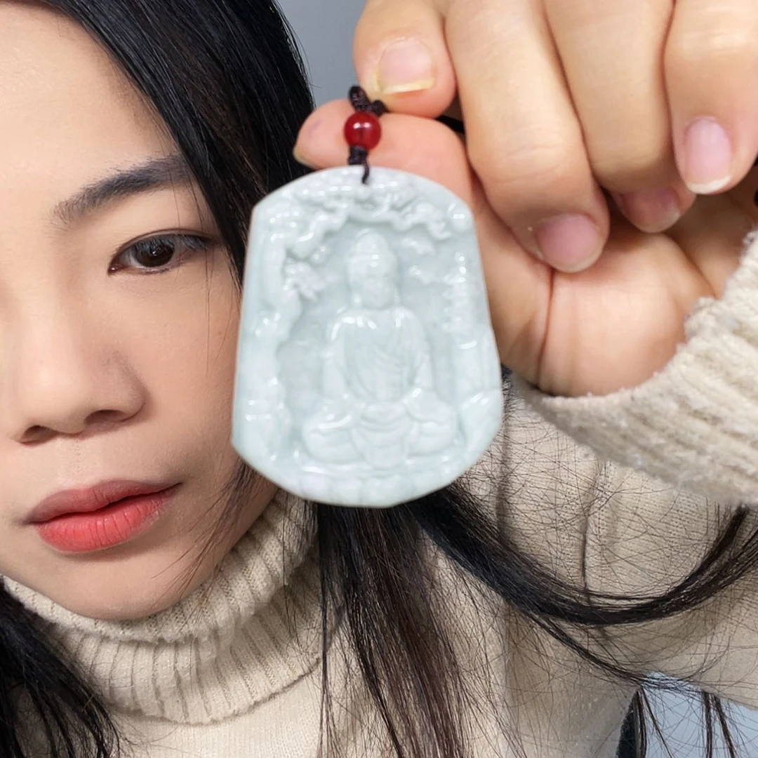 【闪购商品】翡翠颈饰未镶嵌魏*羡