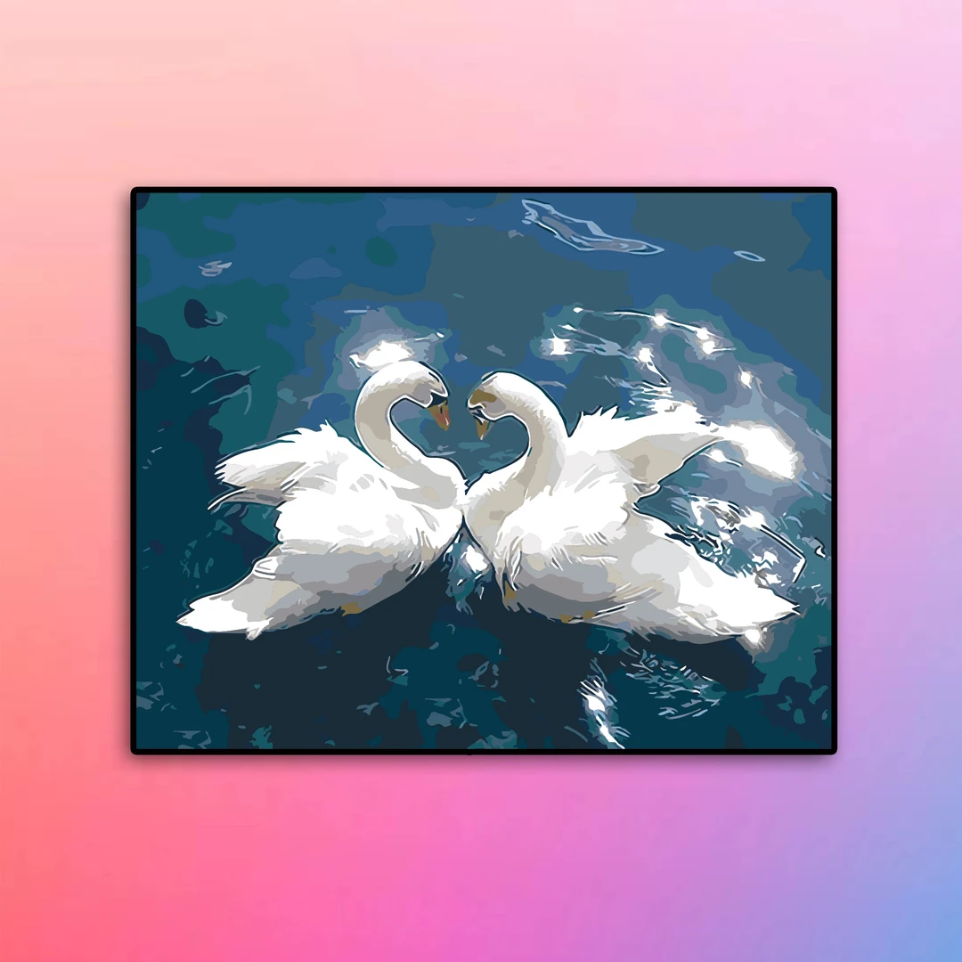 数字油画diy卡通动漫高级感自愈卡通动漫合集手工生日小礼物装饰