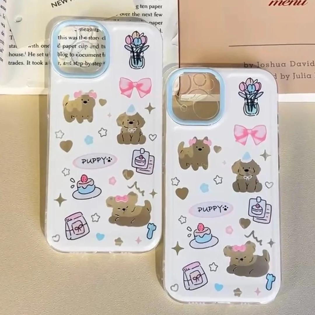 有范壳蛋糕小狗iPhone14手机壳13苹果15太空壳11华为vivo小米oppo