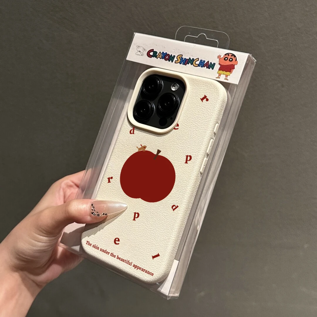 雅天立ins风小狗红苹果适用iPhone13promax苹果15手机壳14/11软12