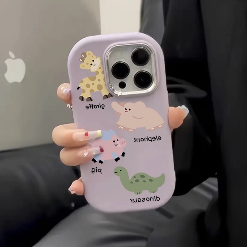 可爱卡通小猪iPhone14promax可爱11手机壳13/12苹果15趣味XS软XR