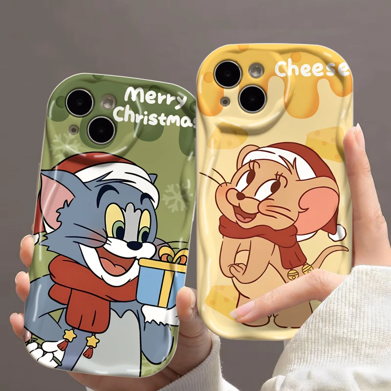 汤姆iPhone14防摔13/12手机壳15卡通11苹果oppo华为vivo小米情侣