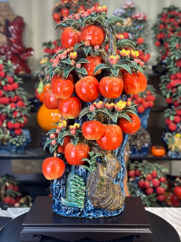 佛山石湾陶艺 苹果 长40高70