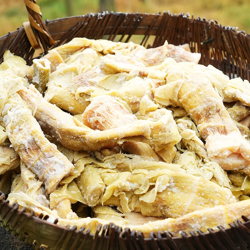 宁波奉化特产2024柴灶烤制羊尾笋干500g*3/5袋煲汤凉拌食材