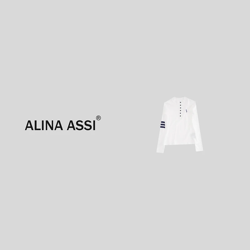 【小芯】2024新款百搭时尚T恤简约显瘦长袖上衣YMO234