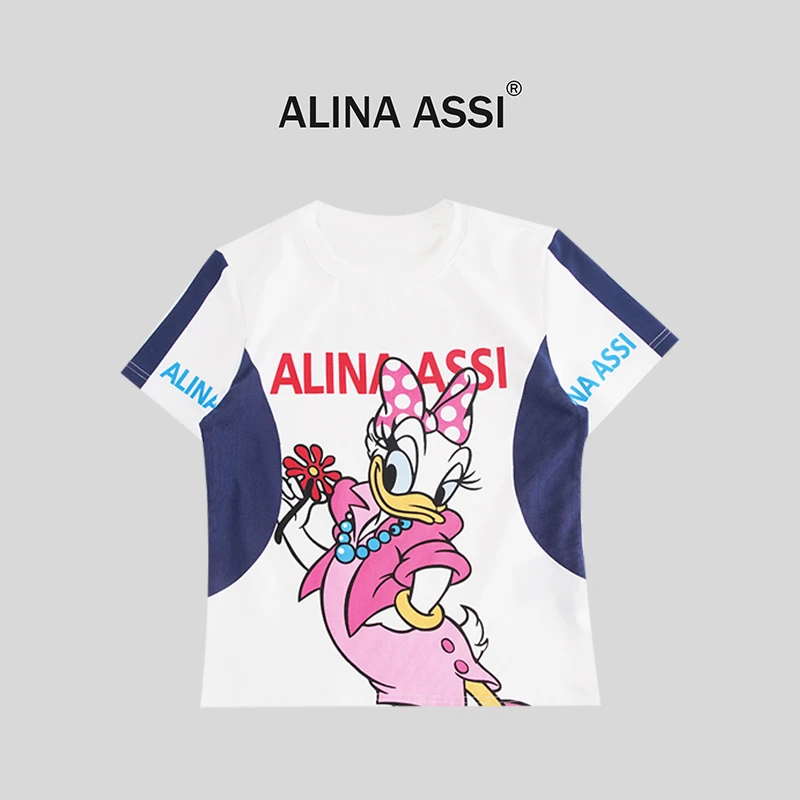 【糯米姐】2025春夏新款百搭时尚T恤简约显瘦短袖上衣Y0237