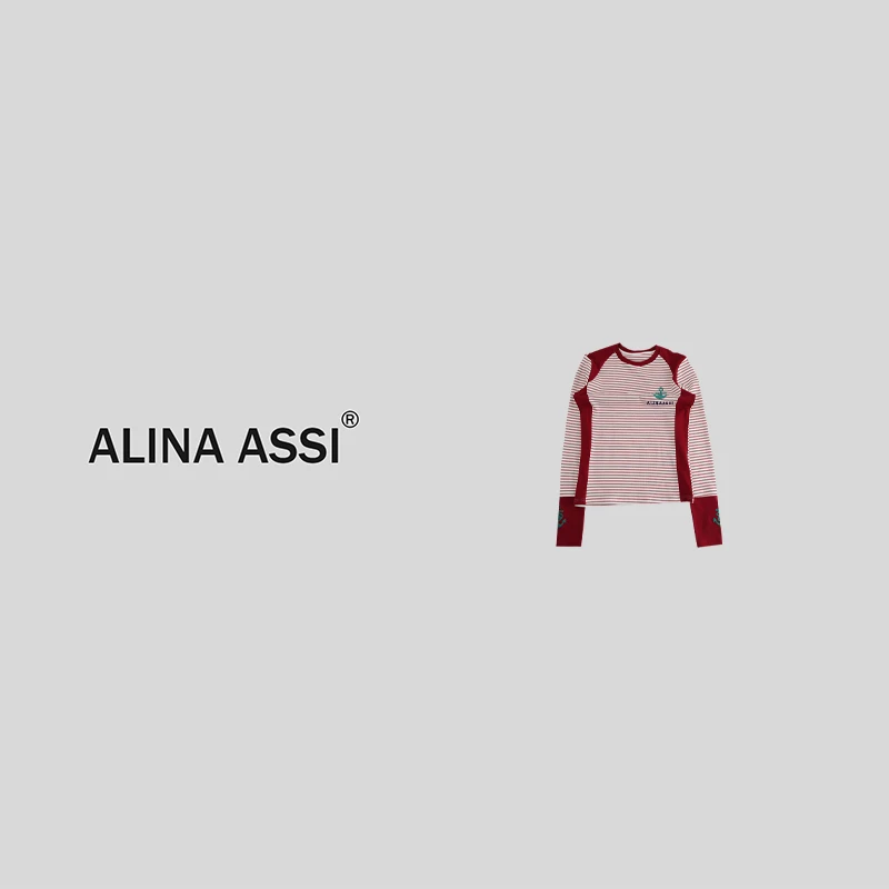 【糯米姐】2024 新款百搭T恤简约显瘦宽松长袖上衣Y0099