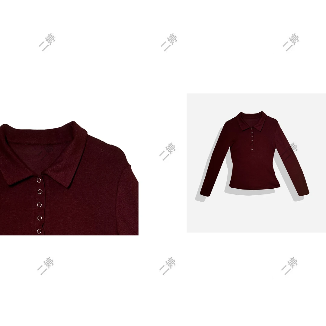 【现货】新版POLO领长袖打底8858