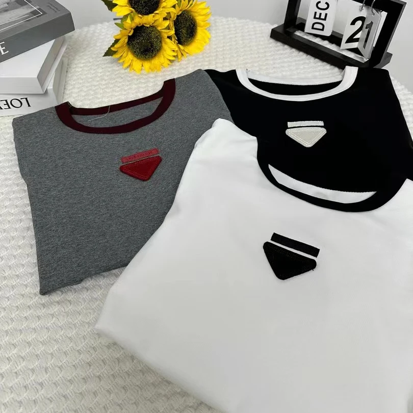 剩的不多的三角标短袖T恤5377