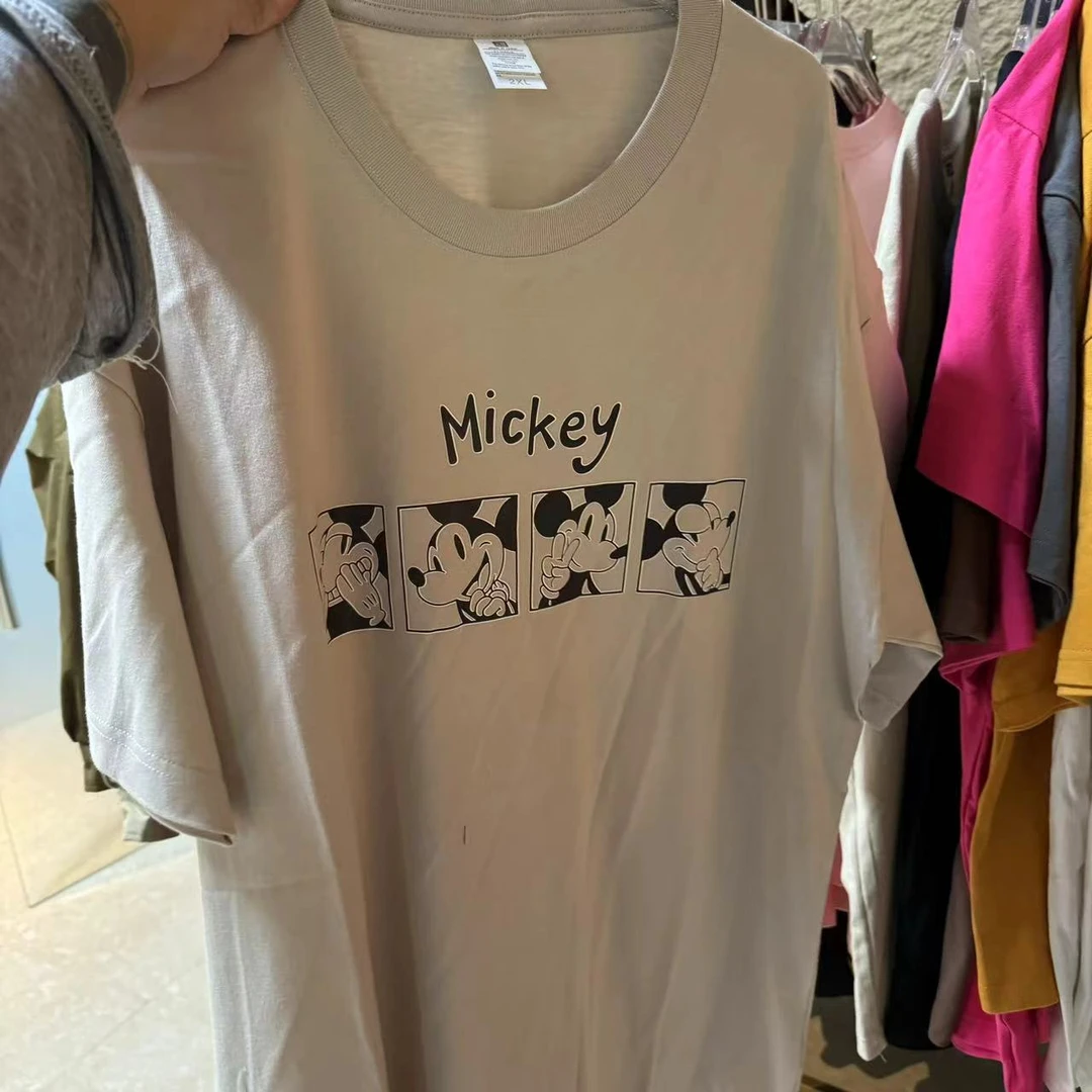 宽松短袖选颜色随机发图案T恤