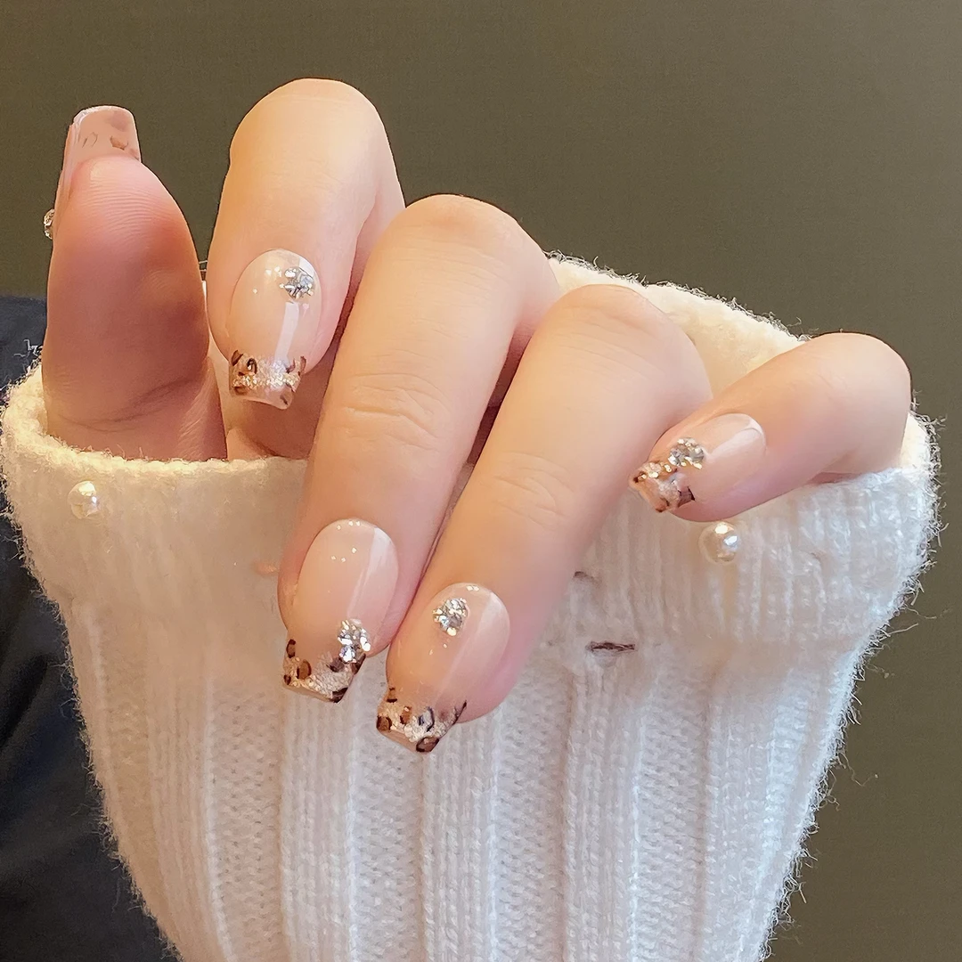 【金钱豹】猫眼豹纹手工穿戴甲102143