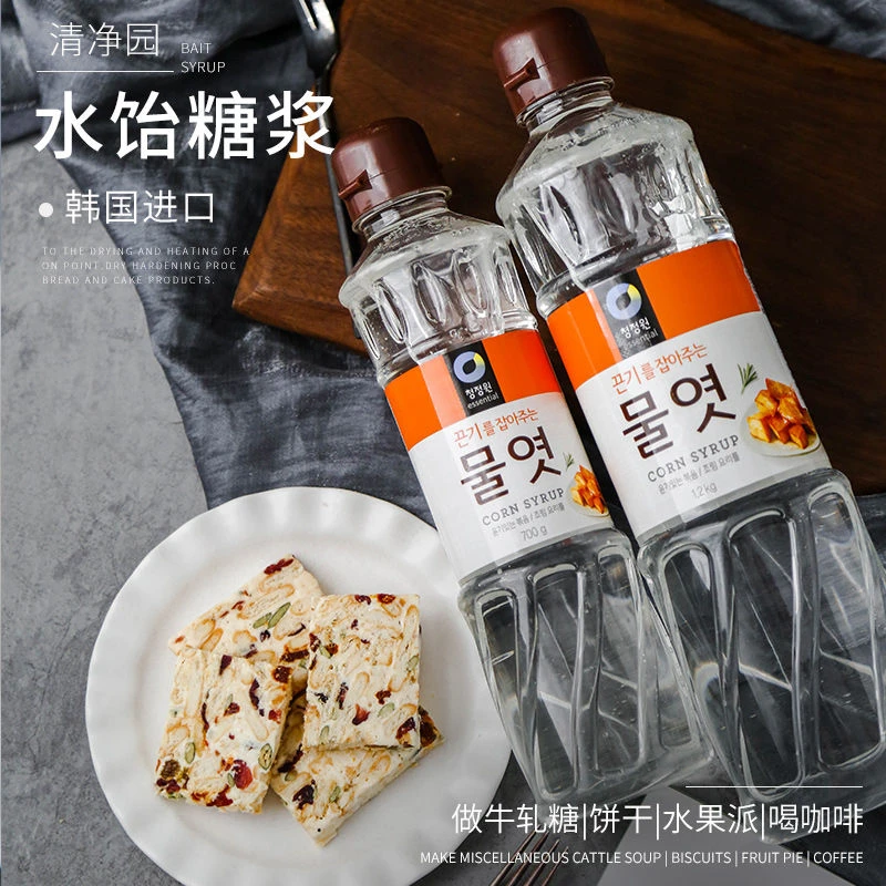 韩国清净园水饴玉米糖浆水怡糖稀食用麦芽糖浆烘焙牛轧糖烘培材料