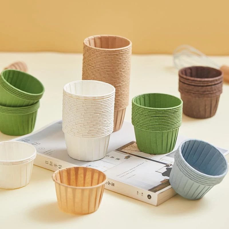 纸杯蛋糕纸杯纸托模具杯子玛芬托专用烤箱耐高温的烘焙小马芬杯大