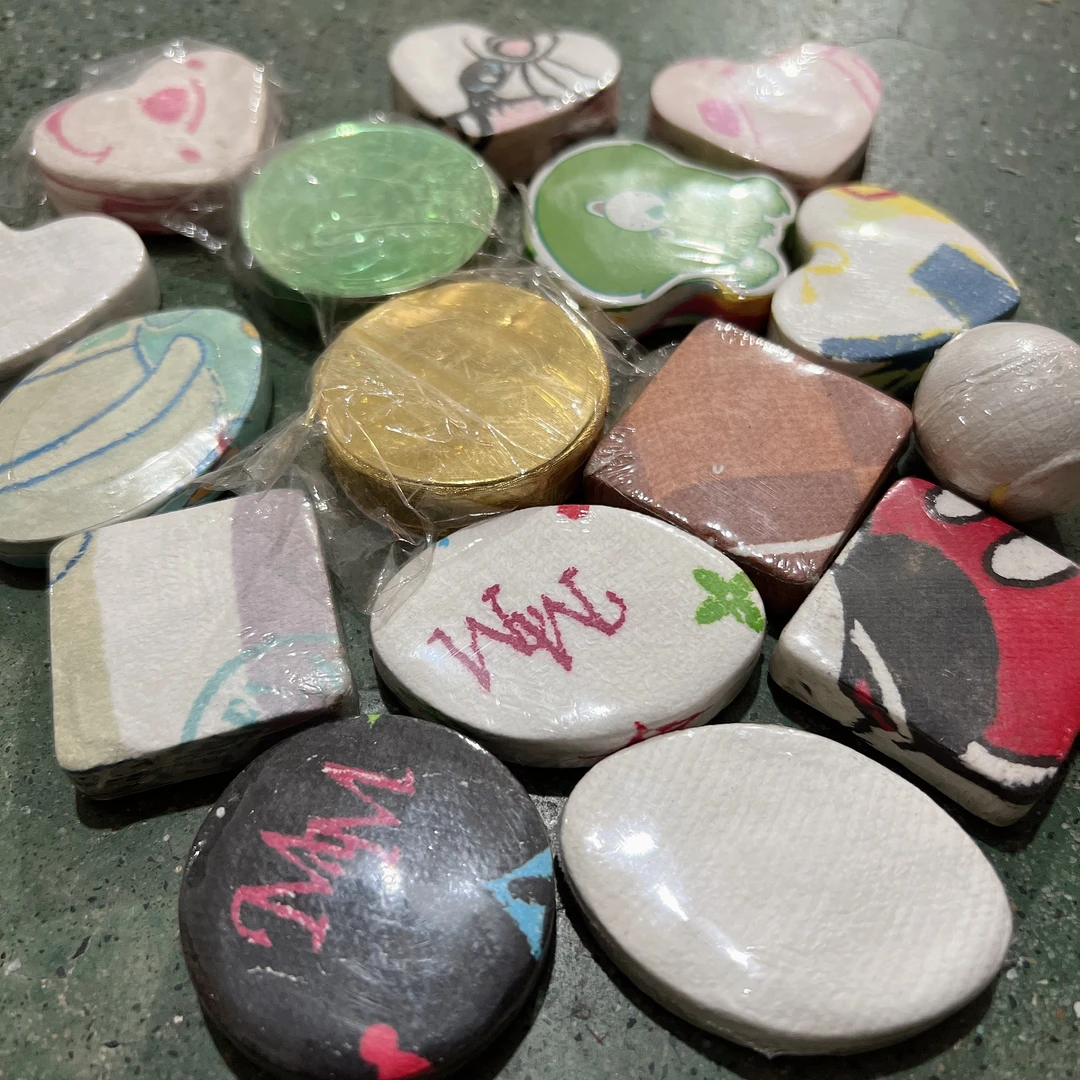 F5 多色多款压缩小方巾小毛巾 款式大小不分 发2个 可能无包装