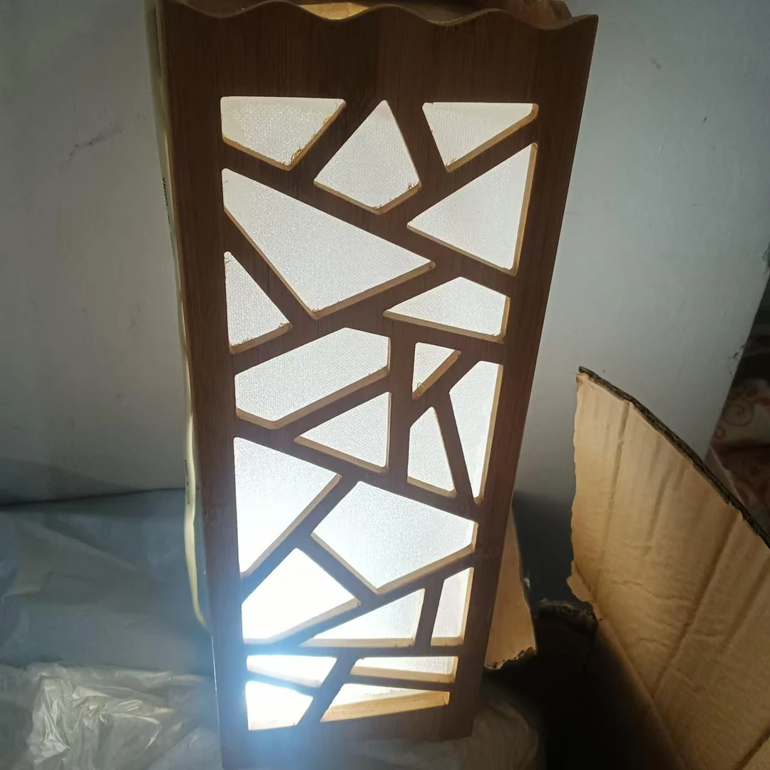 卧室床头台灯小夜灯创意镂空多纹路9*32