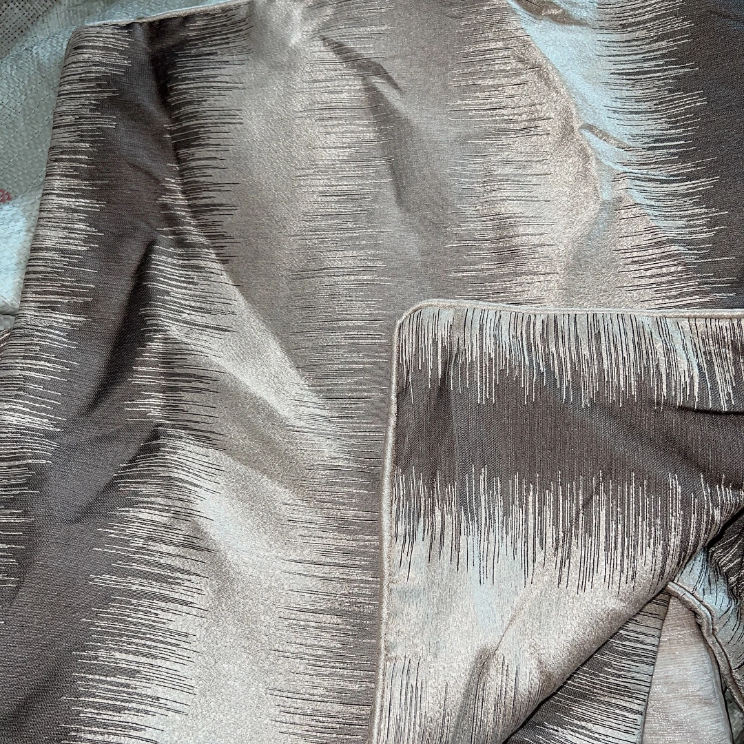 B5香槟色系不规则拼色抱枕套 约50×50发1对