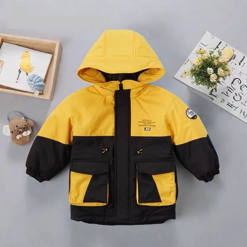 男童女童冬季时尚保暖羽绒服编码下单