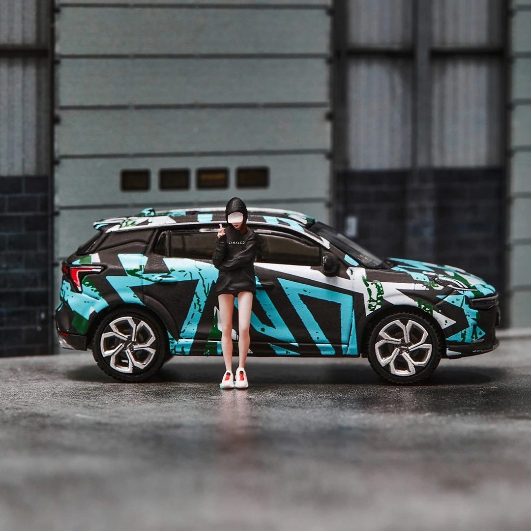 领克 06车型 时间系列 限量汽车模型（1:64）指尖车模