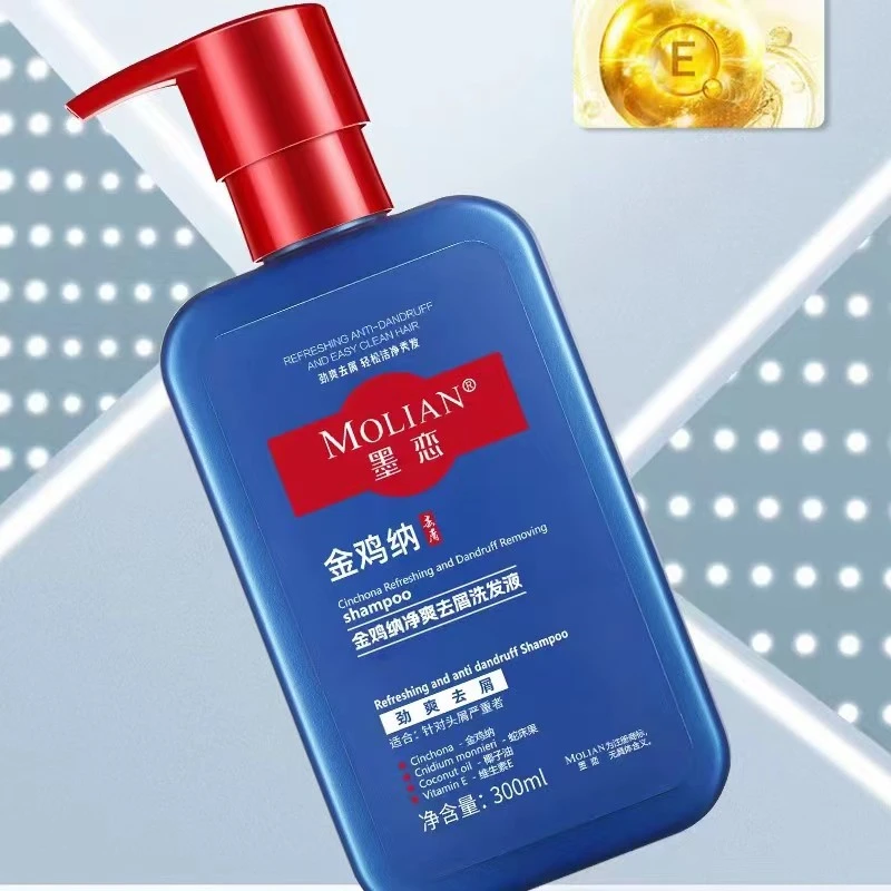 墨恋金鸡纳净爽去屑洗发液300ml清爽持久