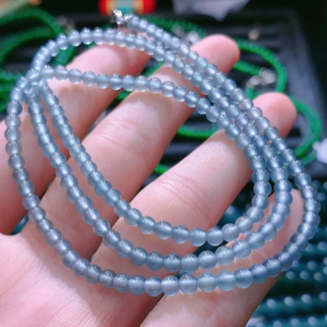 天然A货翡翠项链卡3.3-3.6