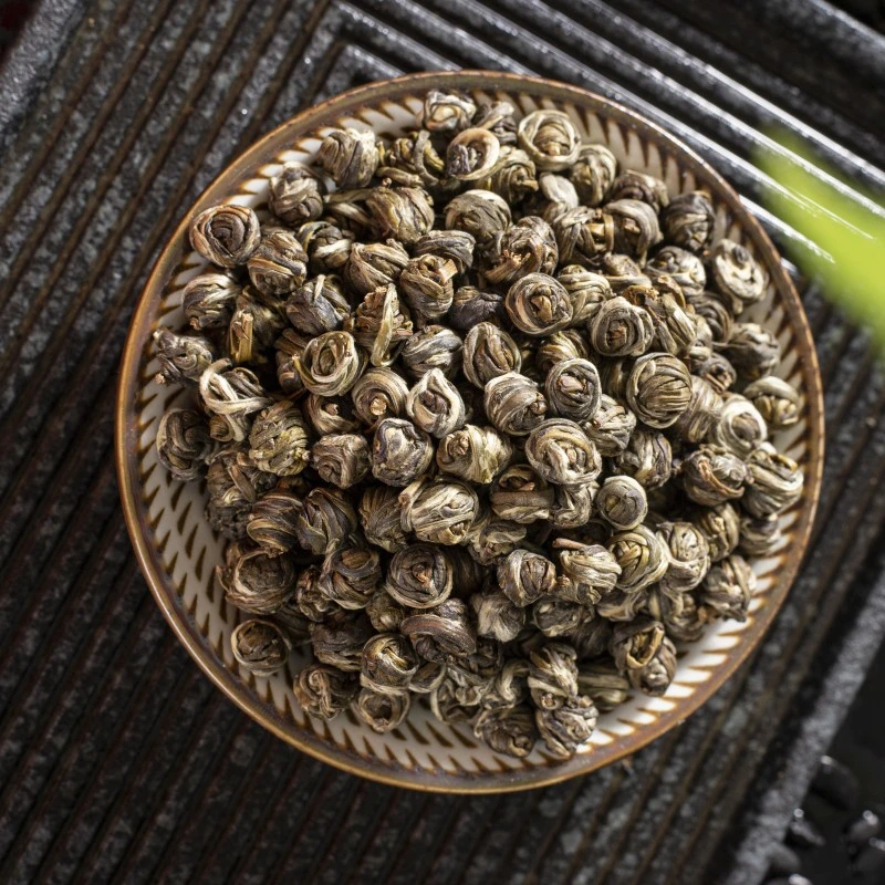 茉莉花茶绿茶茶叶茶叶珍品龙珠王茶包传统手工艺高档厂家直供250g