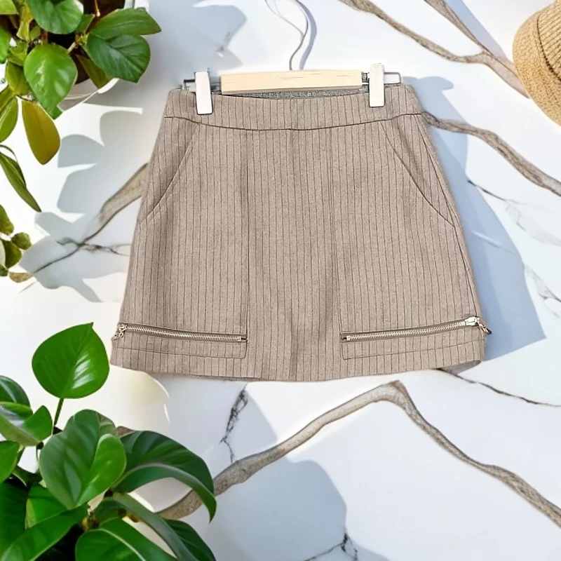 秋冬新款韩范气质短款半身裙S119